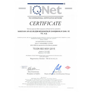 QUALITY CERTIFICATE